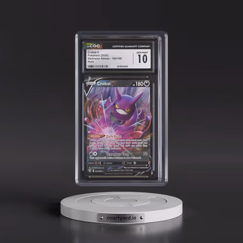 2020 Darkness Ablaze #104/189 Crobat V - Holo (CGC 10 GEM MINT)