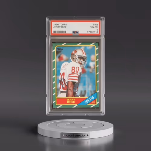 1986 Topps #161 Jerry Rice (PSA 4 VG-EX)