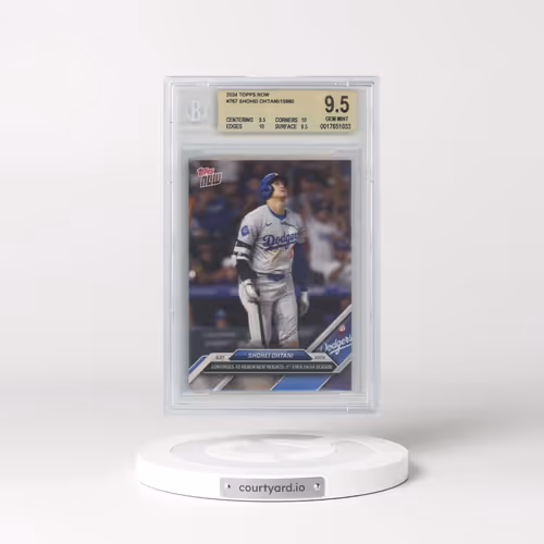 2024 Topps Now #767 Shohei Ohtani (BGS 9.5 GEM MINT)