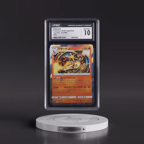 2018 Tag Bolt #013/095 Charizard - Holo (CGC 10 GEM MINT)