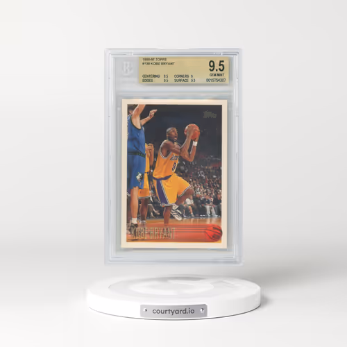 1996 Topps #138 Kobe Bryant (BGS 9.5 GEM MINT)