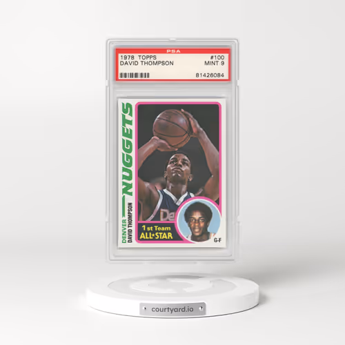1978 Topps #100 David Thompson (PSA 9 MINT)