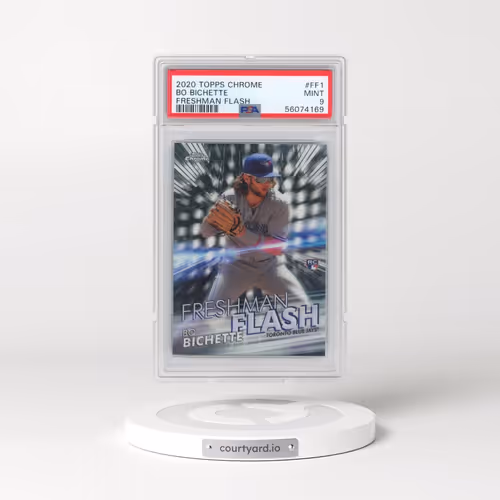 2020 Topps Chrome Freshman Flash #FF1 Bo Bichette (PSA 9 MINT)