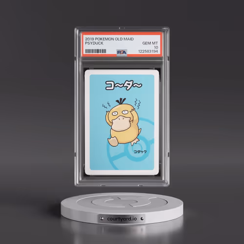 2019 Pokémon Old Maid Psyduck (PSA 10 GEM MINT)