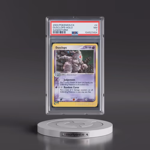 2003 Pokémon EX Sandstorm #4 Dusclops - Holo (PSA 7 NM)