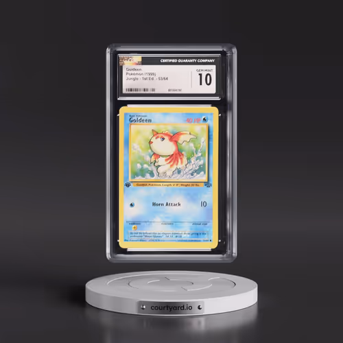 1999 Jungle #53/64 Goldeen - 1st Edition 1st Edition (CGC 10 GEM MINT)