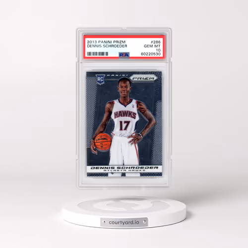 2013 Panini Prizm #286 Dennis Schroeder (PSA 10 GEM MINT)