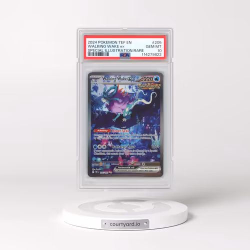2024 Pokémon Tef EN-Temporal Forces #205 Walking Wake EX - Holo Special Illustration Rare (PSA 10 GE