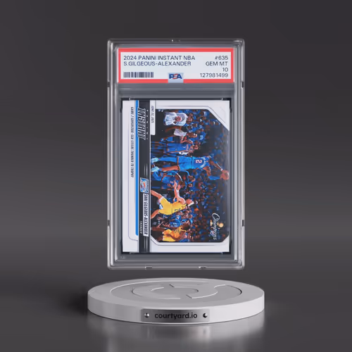 2024 Panini Instant NBA #635 Shai Gilgeous-Alexander (PSA 10 GEM MINT)