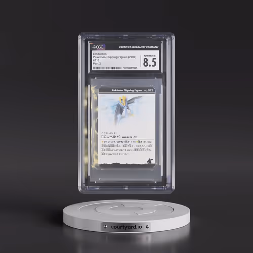 2007 Pokémon Clipping Figure (2018636 Part 2) - Japanese #013 Empoleon - Part 2 (CGC 8.5 NM-MT+)