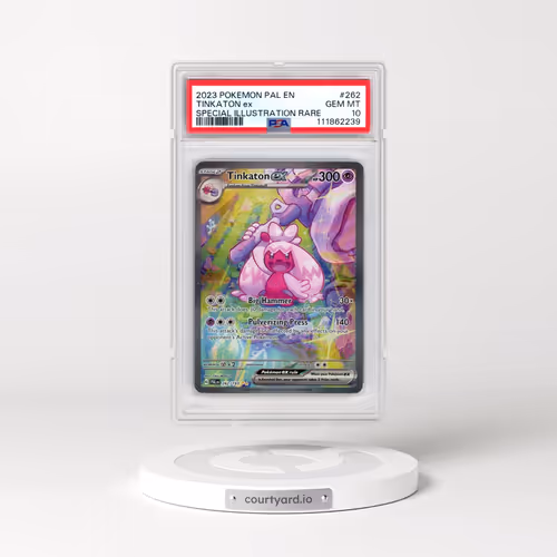 2023 Pokémon Pal EN-Paldea Evolved #262 Tinkaton EX - Holo Special Illustration Rare (PSA 10 GEM MIN