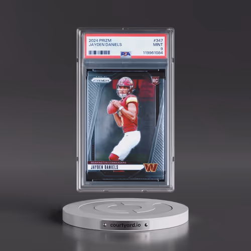 2024 Panini Prizm #347 Jayden Daniels (PSA 9 MINT)