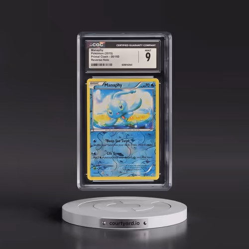 2015 Primal Clash #56/160 Manaphy - Reverse Holo (CGC 9 MINT)