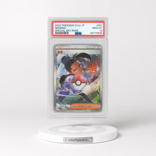 2023 Pokémon Sv4a-Shiny Treasure EX #351 Nemona - Special Art Rare (PSA 10 GEM MINT)