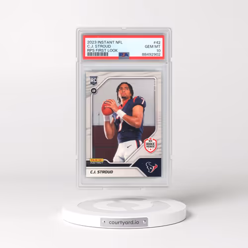 2023 Panini Instant NFL Rps First Look #42 C.J. Stroud (PSA 10 GEM MINT)