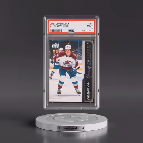 2021-2022 Upper Deck #461 Alex Newhook (PSA 9 MINT)