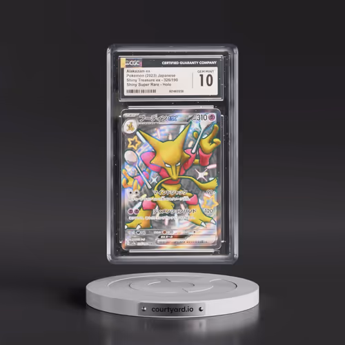 2023 Shiny Treasure ex #326/190 Alakazam ex - Shiny Super Rare Holo (CGC 10 GEM MINT)