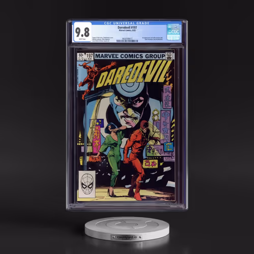 Daredevil #197 CGC 9.8 White Pages (Marvel Comics, 8/83)