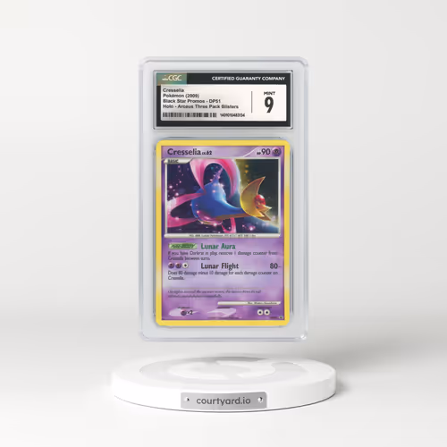 2009 DP Black Star Promos #DP51 Cresselia - Holo (CGC 9 MINT)