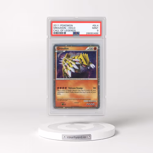 2011 Pokémon Call of Legends #SL4 Groudon - Holo (PSA 9 MINT)