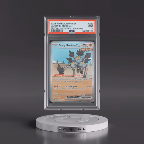 2023 Pokémon Par EN-Paradox Rift #250 Sandy Shocks EX - Holo Special Illustration Rare (PSA 9 MINT)