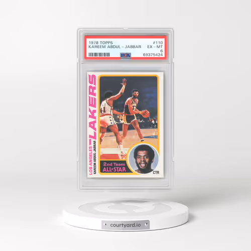 1978 Topps #110 Kareem Abdul-Jabbar (PSA 6 EX-MT)