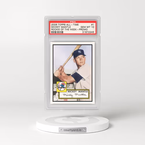2006 Topps Rookie of the Week #1 Mickey Mantle (PSA 10 GEM MINT)