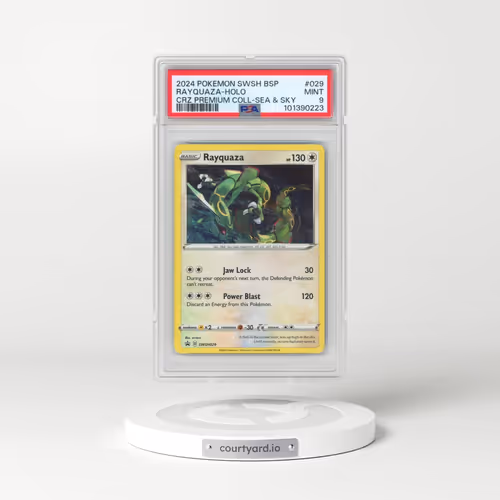 2024 Pokémon Swsh Black Star Promo #029 Rayquaza - Holo Crown Zenith Premium Collection Sea & Sky (P