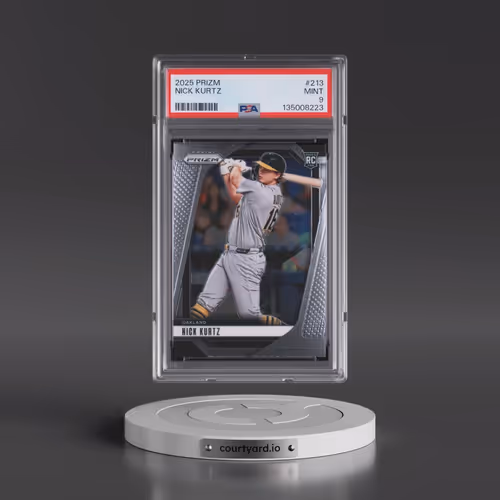 2025 Panini Prizm #213 Nick Kurtz (PSA 9 MINT)