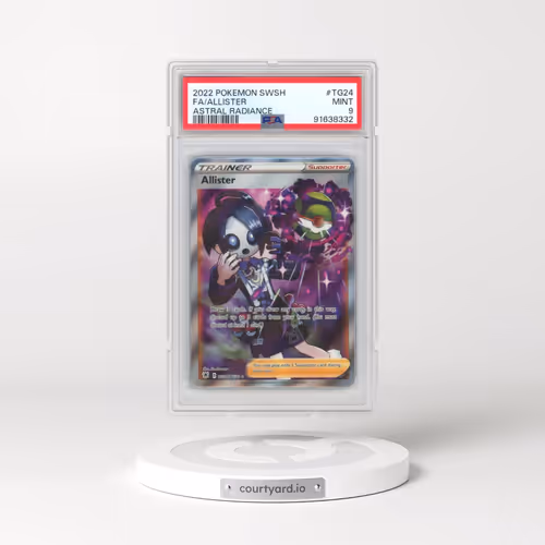 2022 Pokémon Sword & Shield Astral Radiance #TG24 Allister - Full Art (PSA 9 MINT)