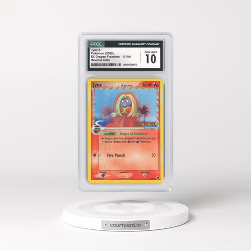 2006 EX Dragon Frontiers #17 Jynx - Holo (CGC 10 GEM MINT)