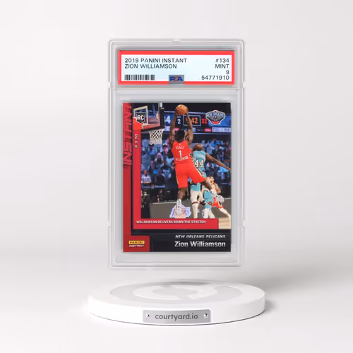 2019 Panini Instant #134 Zion Williamson (PSA 9 MINT)