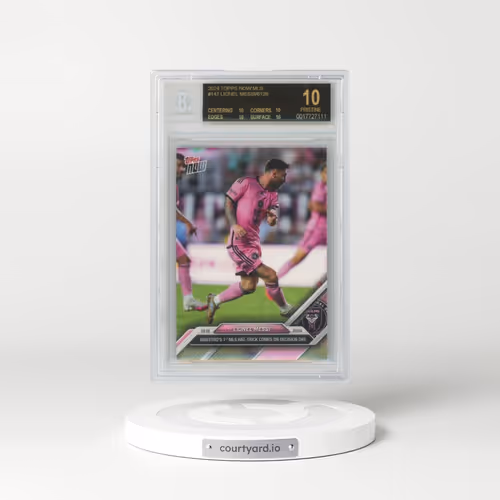 2024 Topps Now MLS #147 Lionel Messi/6126* (BGS 10 PRISTINE)