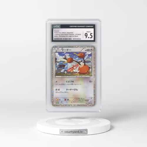 2023 Trading Card Game Classic - CLF, CLL, CLK #013/032 Doduo - Holo Venusaur & Lugia ex Deck - CLF (CGC 9.5 MINT+)