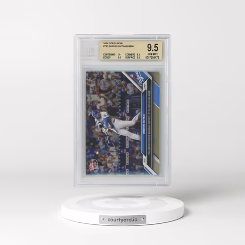 2024 Topps Now #723 Shohei Ohtani (BGS 9.5 GEM MINT)