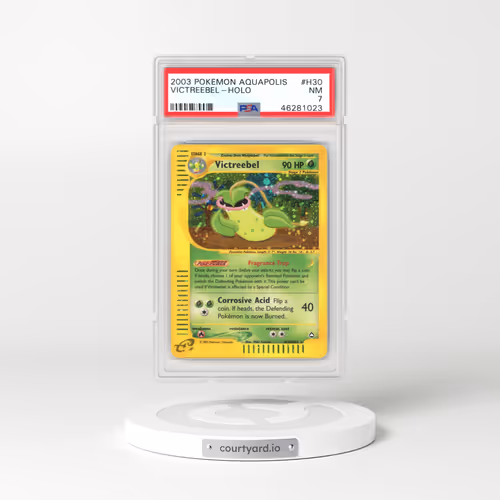 2003 Pokémon Aquapolis #H30 Victreebel - Holo (PSA 7 NM)