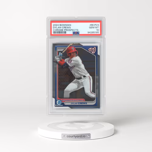 2024 Bowman Chrome Prospects #BCP23 Dylan Crews (PSA 10 GEM MINT)