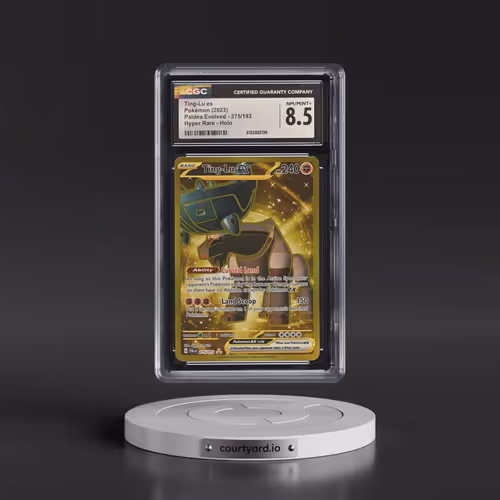 2023 Paldea Evolved - PAL EN #275/193 Ting-Lu ex - Hyper Rare Holo (CGC 8.5 NM-MT+)