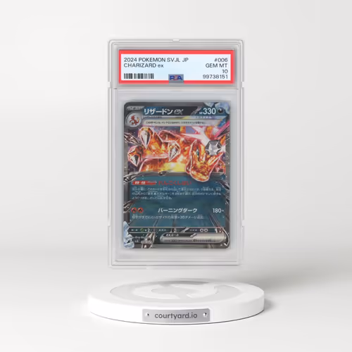 2024 Pokémon Svjl-Battle Master Deck Terastal Charizard EX #006 Charizard EX - Holo (PSA 10 GEM MINT)