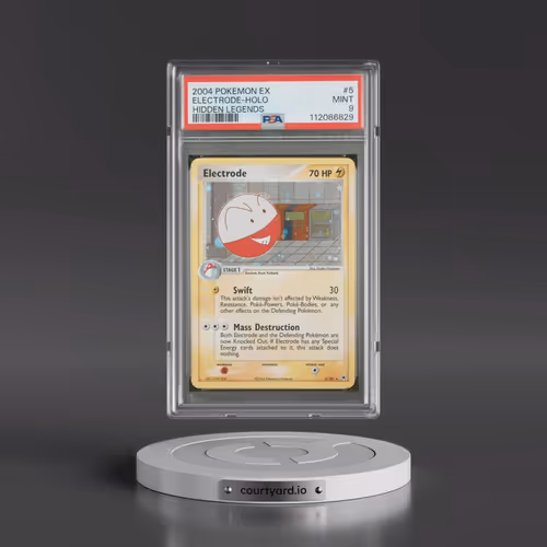 2004 Pokémon EX Hidden Legends #5 Electrode - Holo (PSA 9 MINT)