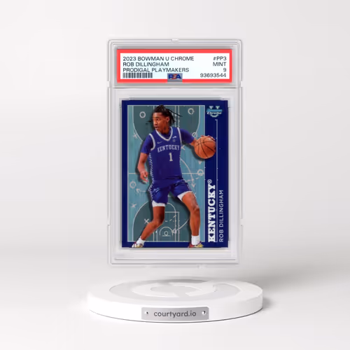 2023 Bowman University Chrome Prodigal Playmakers #PP3 Rob Dillingham (PSA 9 MINT)