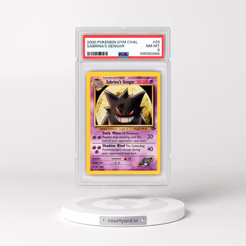 2000 Pokémon Gym Challenge #29 Sabrina's Gengar (PSA 8 NM-MT)