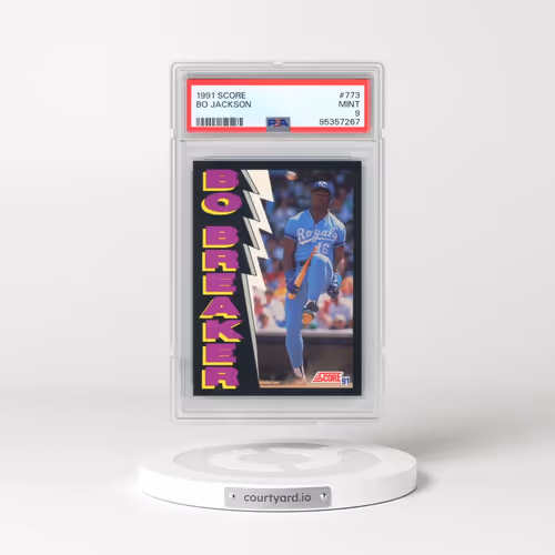 1991 Score #773 Bo Jackson (PSA 9 MINT)