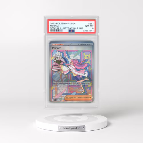 2023 Scarlet & Violet #251 Miriam - Special Illustration Rare (PSA 8 NM-MT)