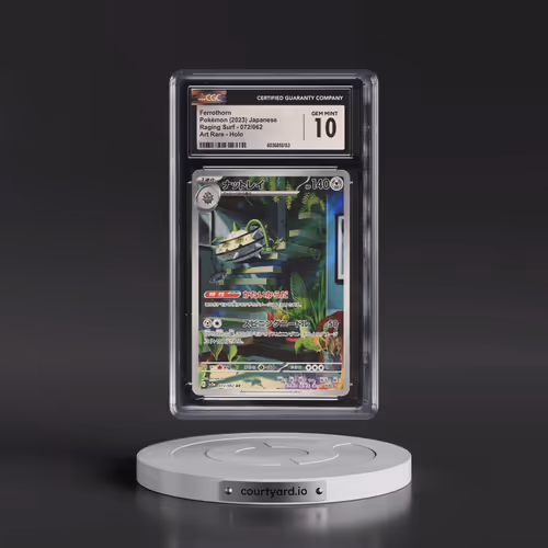 2023 Raging Surf #072/062 Ferrothorn - Art Rare Holo (CGC 10 GEM MINT)