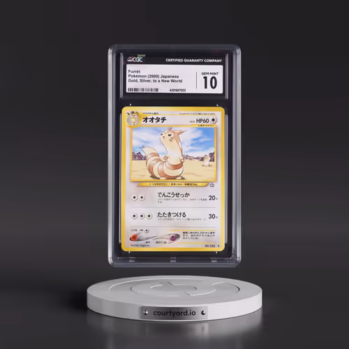 1999 Gold, Silver, to a New World Furret (CGC 10 GEM MINT)