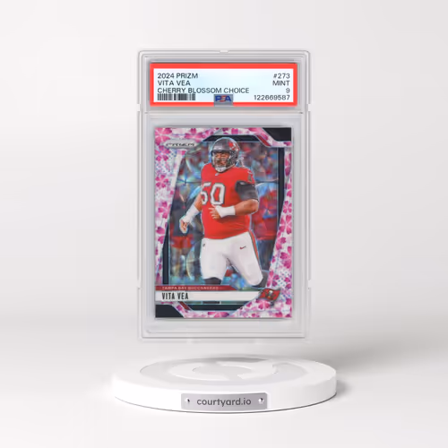 2024 Panini Prizm #273 Vita Vea - Cherry Blossom Choice (PSA 9 MINT)