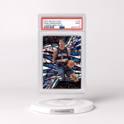 2022 Panini Revolution #139 Paolo Banchero - Chinese New Year (PSA 9 MINT)