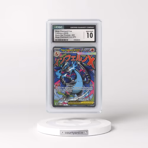 2025 Black Star Promos - Mega Evolution MEP EN #023 Mega Charizard X ex - Mega Charizard X ex Ultra