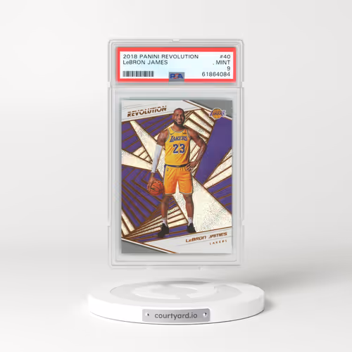 2018 Panini Revolution #40 LeBron James (PSA 9 MINT)